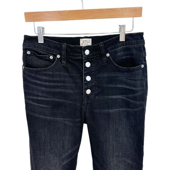 J Crew 9” Billie Demi Boot Crop Jeans - Picture 2 of 6